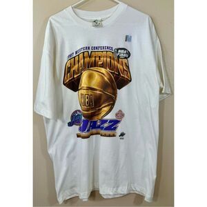 NWOT Vintage 1997 NBA Finals Utah Jazz Western Conference Championship T-Shirt